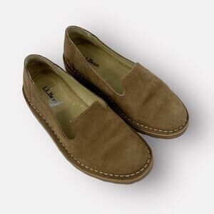 L.L. Bean Stonington Nubuck Leather Loafers
